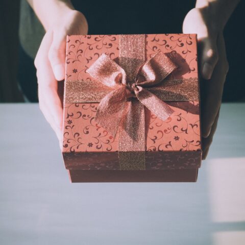 brown gift box